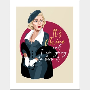 MARILYN It's Mine Posters and Art